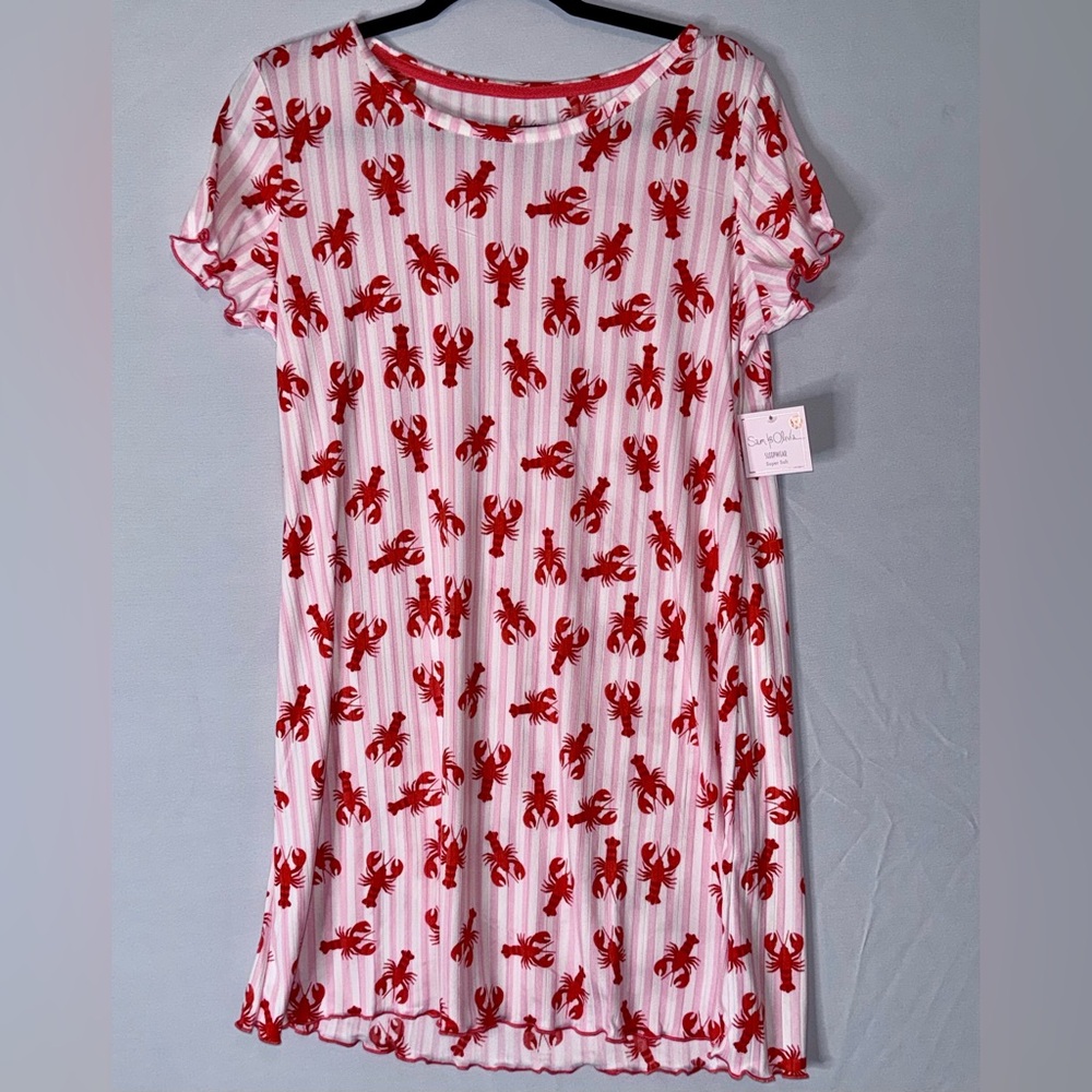 Red Lobster Print Pajamas 🦞🦞